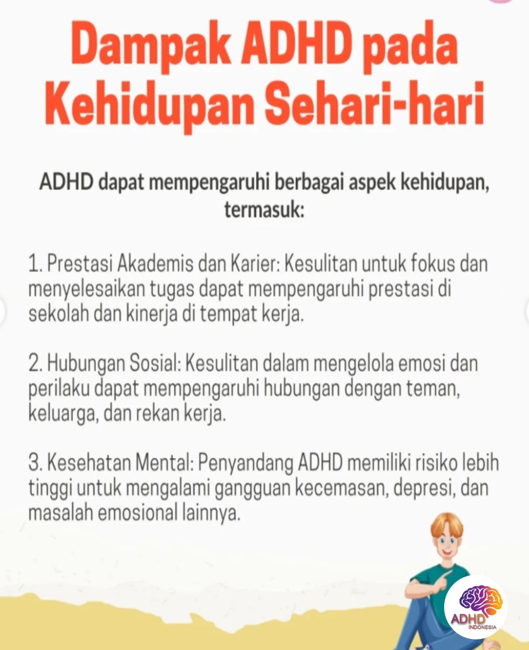ADHD dan Hubungan Sosial Anak di Lingkungan Sekolah di Kota Banda Aceh
