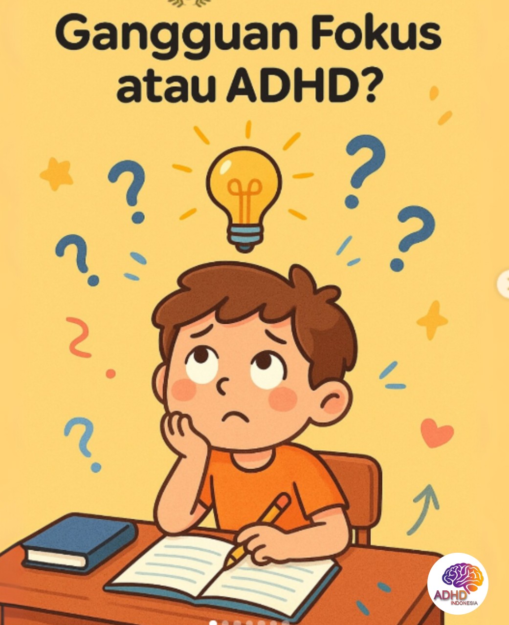 ADHD dan Kesulitan Fokus Anak: Edukasi untuk Keluarga di Kota Banda Aceh