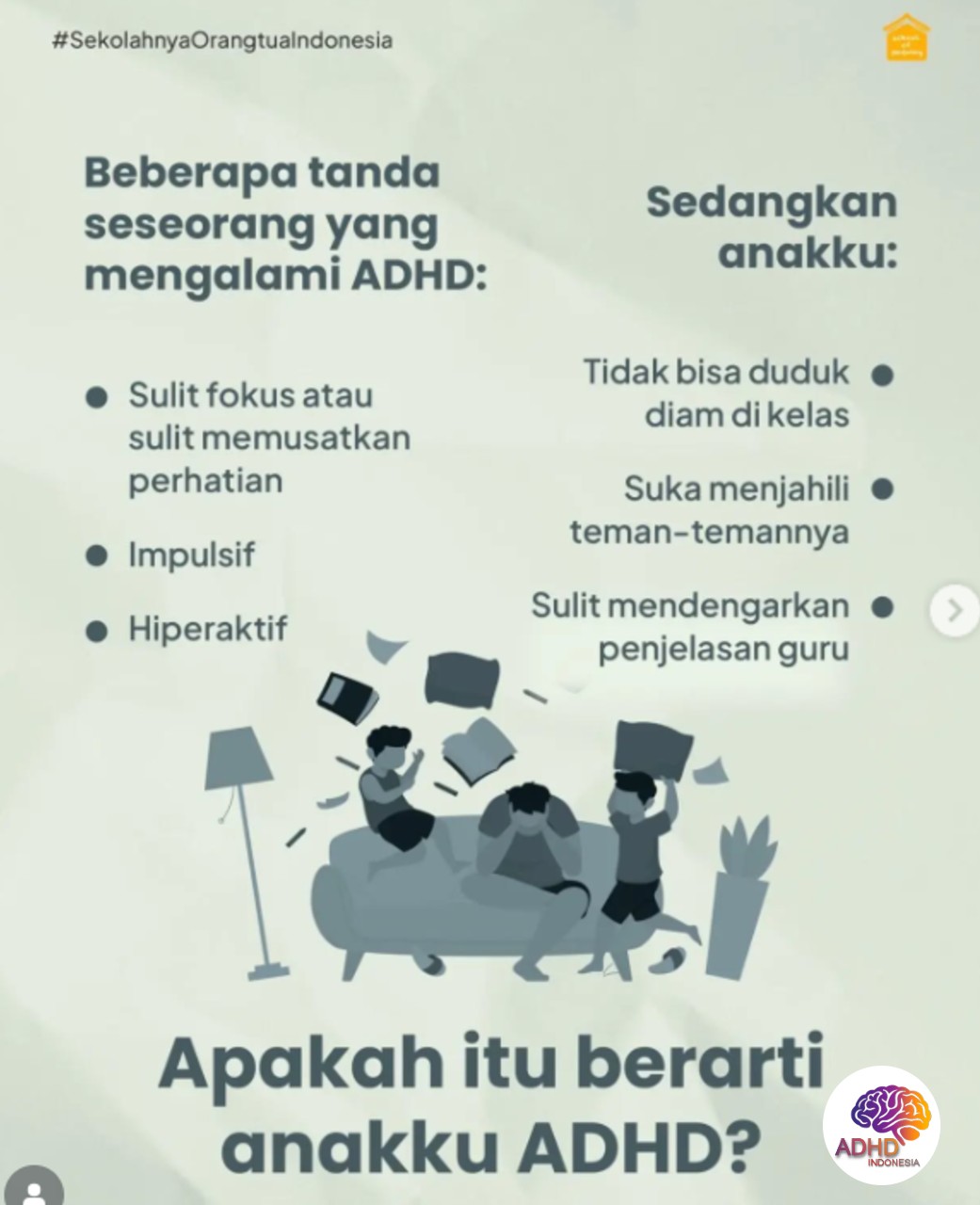 Ciri dan Gejala ADHD pada Anak Usia Dini di Kota Banda Aceh